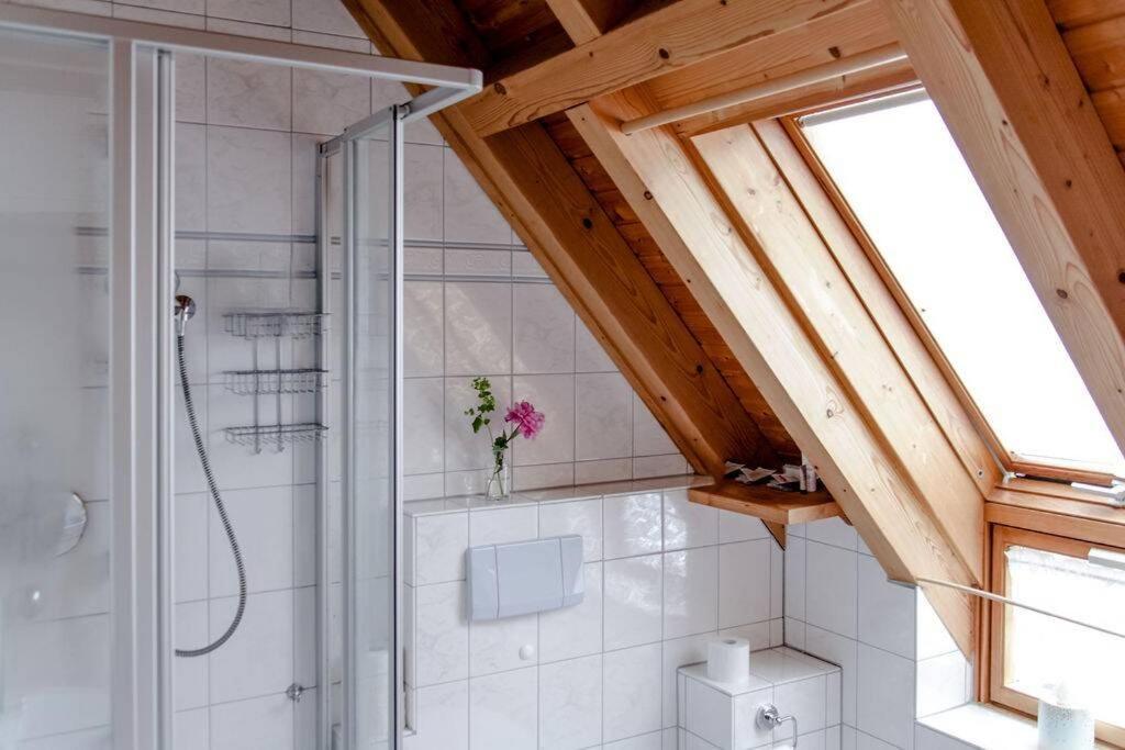 4-Zimmer-Ferienwohnung Waldbluemle Dobel Exterior foto